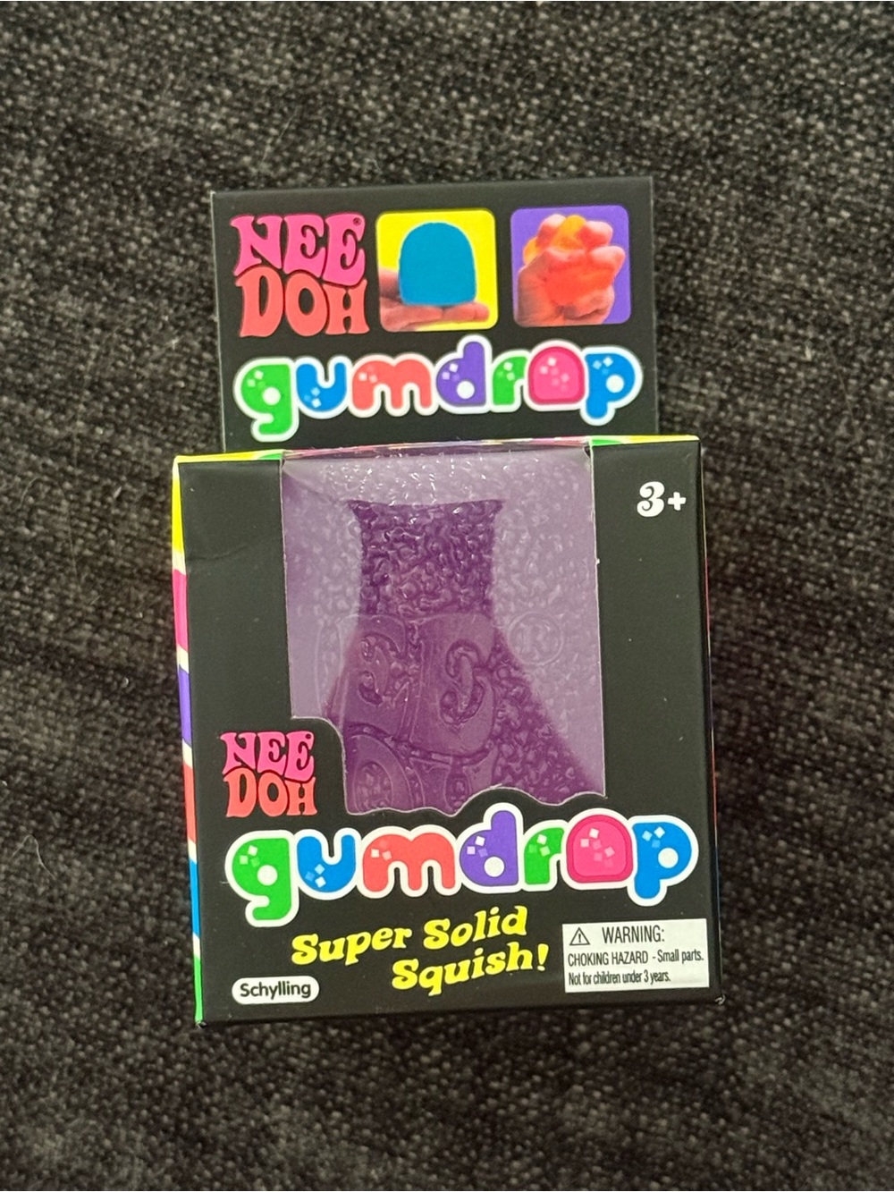 Gumdrop Super Solid Squish! Purple
